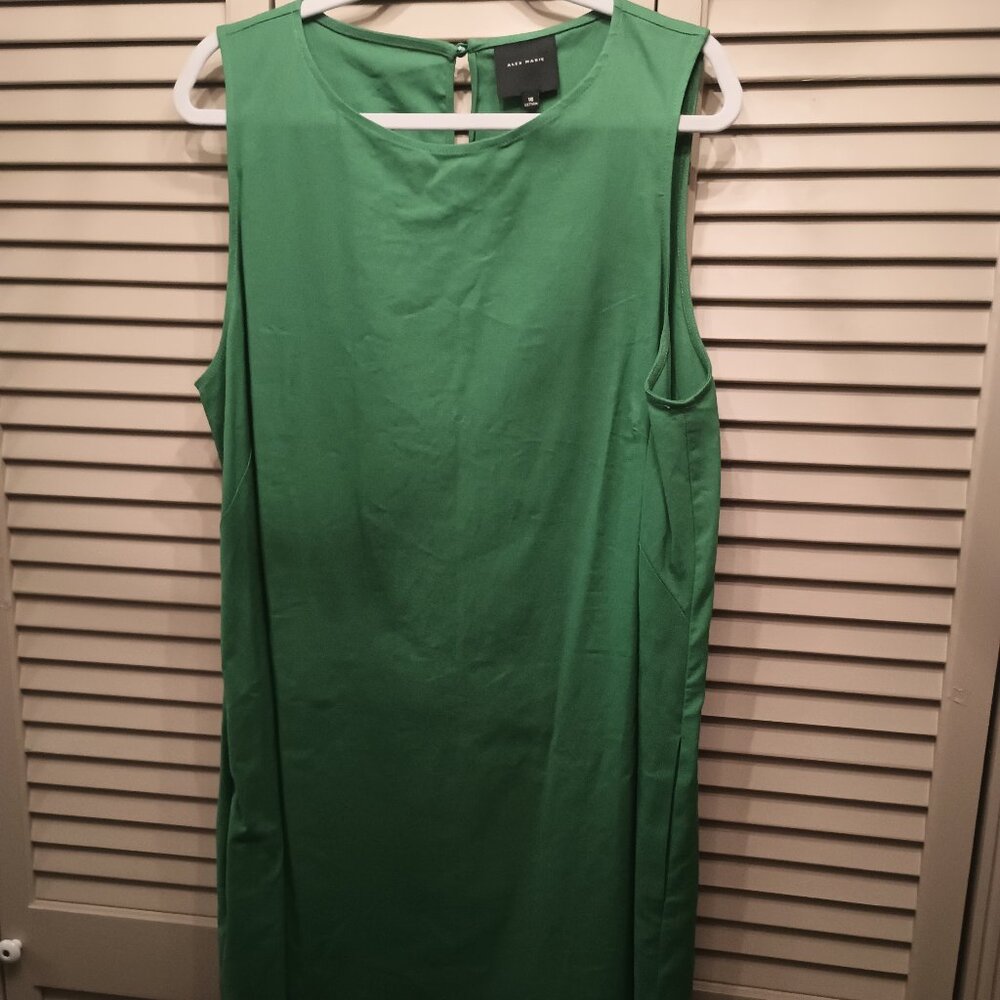 Alex Marie sleeveless linen blend dress.